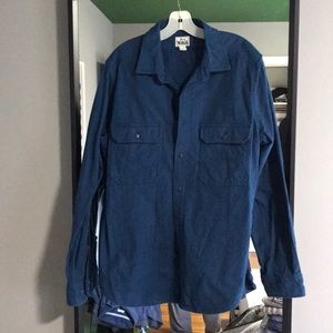 Woolrich chamois flannel shirt/shirt jacket